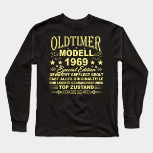 OLDTIMER MODELL BAUJAHR 1969 Long Sleeve T-Shirt